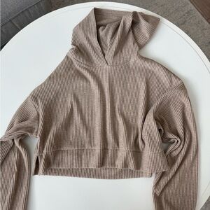 ALO Yoga Cropped Hoodie